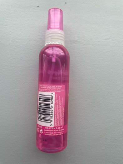 Heaven scent Beach party body mist