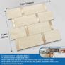Brand New M MOFIT Metro Tiles Self-Adhesive Kitchen, Marble Self-Adhesive Wall Tiles Image 5