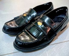 Black Moccasin Flats Zara