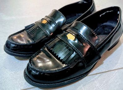 Black Moccasin Flats Zara