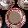 Masons Ironstone "Mandalay Red" Tea Set with Teapot Image 4