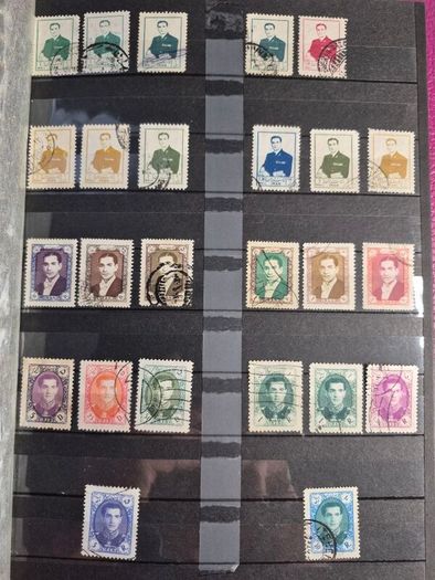 stamps from Persia, Iran