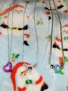 Swarovski & Newbridge Silverware necklaces