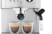 Bijou Espresso Machine | Automatic and Manual Espresso, Cappuccino &amp; Latte Maker | 15 Bar Pump | Steam Wand (FREE POSTAGE)