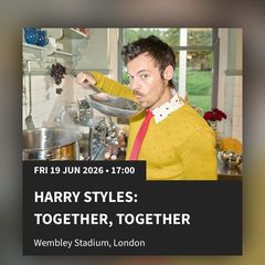 Harry Styles 19th June