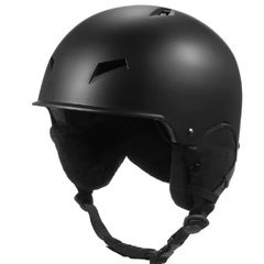 BRAND NEW Snow Helmet with Detachable Earmuff Men Women with Goggle Fixed Strap