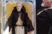 Star Wars Black Series Kenner Retro Obi Wan Kenobi and Princess Leia