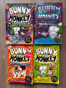 Bunny vs Monkey - 2 Hardback