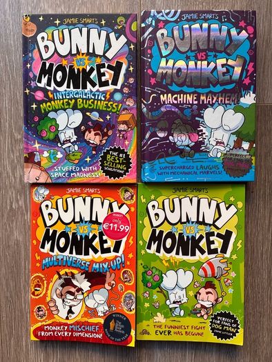 Bunny vs Monkey - 2 Hardback