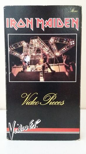 Iron Maiden Video Pieces EP Vhs  Pal Video Tape ( EXTREMELY RARE) And In A Remarkable Fantastic Condition (Last Price Lower).