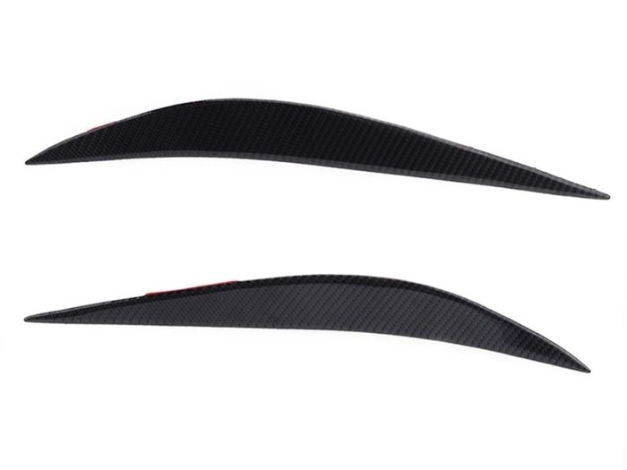 2Pcs/Set Carbon Fiber Headlight Eyebrows Eye Lid Cover fit for BMW 4 Series F32 F33 F36