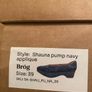 Brog - Shauna - Pump Navy Applique Image 9