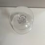 Fabulous Dartington tall 19.75 cm crystal Glass  compote dish, Image 4