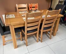 Dining table and 6 chairs