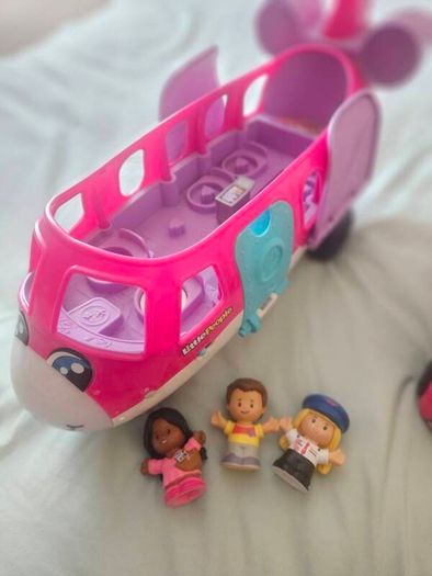 Barbie little people plane