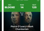 Pierce O'Leary V Mark Chamberlain