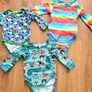 Baby vests 3-6 scandi x 3 Frugi Maxomorra Duns Sweden Image 2