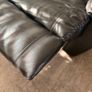 Black Leather Recliner Armchair Image 8