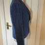 Fenn Wright Manson Blue Textured Jacket / Blazer - Size 10 Image 4