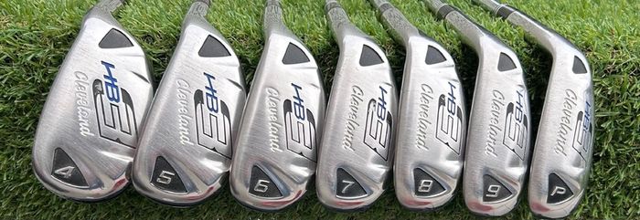 Full set of golf clubs