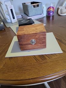 Trinket box wooden