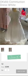 Communion Dress and Accessories
