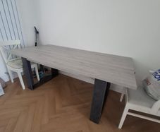 Grey Oak Dining Table