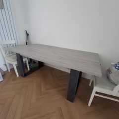 Grey Oak Dining Table