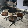 Retro Barget Table and Chairs Image 4