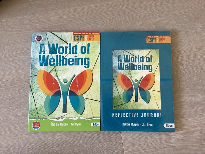 CSPE Junior Cert - World of Wellbeing (Textbook + Journal)