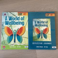 CSPE Junior Cert - World of Wellbeing (Textbook + Journal)