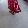 Decorative Objects & Figurines  3 Colors Wooden Sailing Boats Miniature Boat Wood Image 6