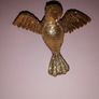 Pair of Gold Shimmering Hummingbirds Image 4