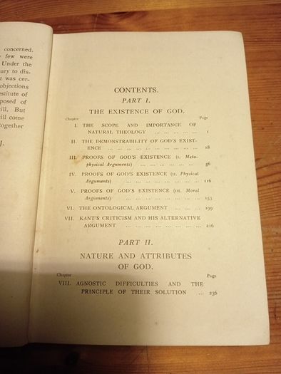 Principles of Natural Theology George Hyward Joyce 1957. A.