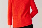 COS 100% Merino Wool Sweater Red Size XS