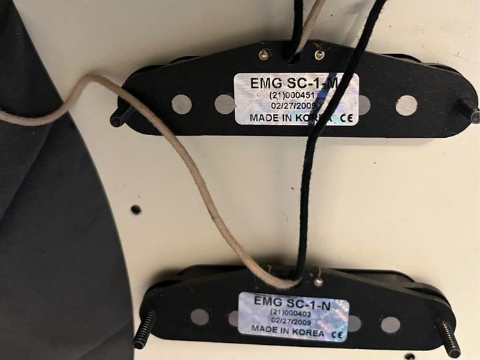 Emg hz SC 1 N SC 1 M neck middle single coil passive pickups fender Stratocaster electric guitar parts accessories