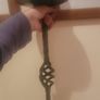 Wrought Iron Candle Holders with Pillar Candles x3 Image 6