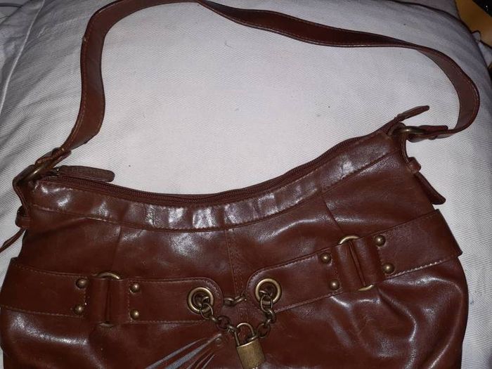Bulaggi padlock handbag-brown
