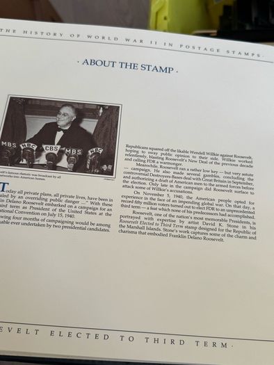 The History of World War II in post stamps
