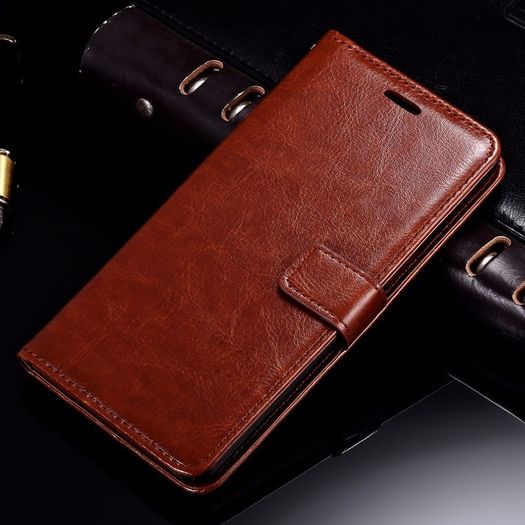 Black 100% Handmade Luxury Flip Case Cover For OnePlus 3 / OnePlus Three