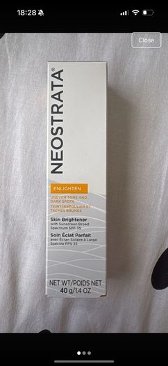 Neostrata skin brightener with SPF 35