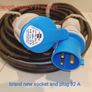 Premium 32A Industrial Long Extension Lead (21m) - Brand New Brennenstuhl Plugs and 6mm HO7RN-F Cable Image 2
