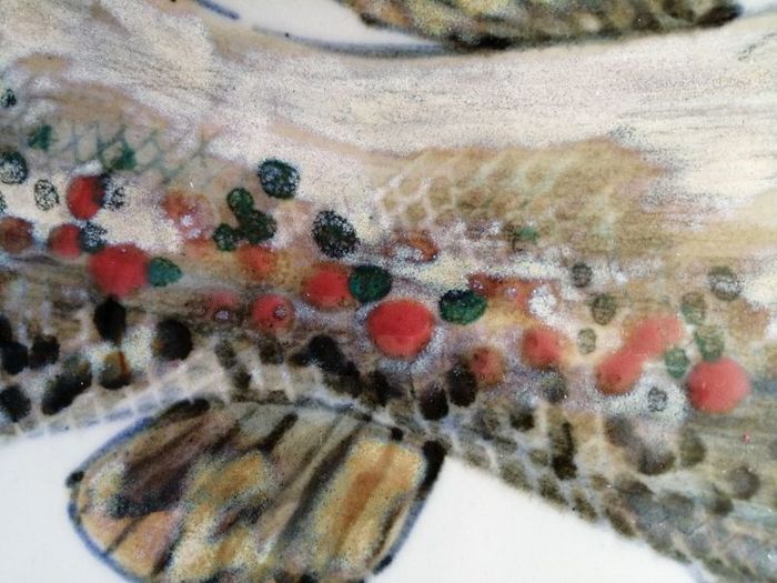 Highland Stoneware Scotland Salmon Dish