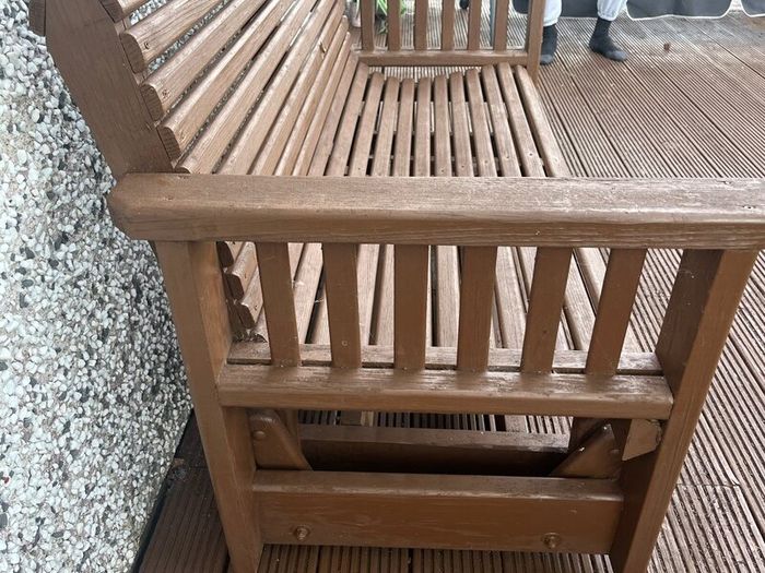Wooden Rocking Seat delivery can be arranged