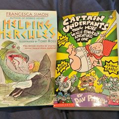 Free kids books - Captain Underpants and Helping Hercules