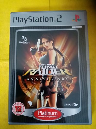 Tom Raider Anniversary PlayStation 2 Ps2 Games Original