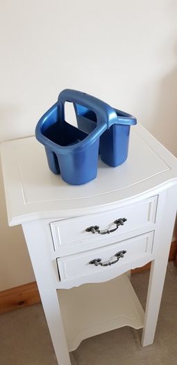 Blue Cutlery Holder/Drainer