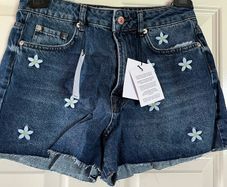 New Look Denim Shorts Size 10 BNWT