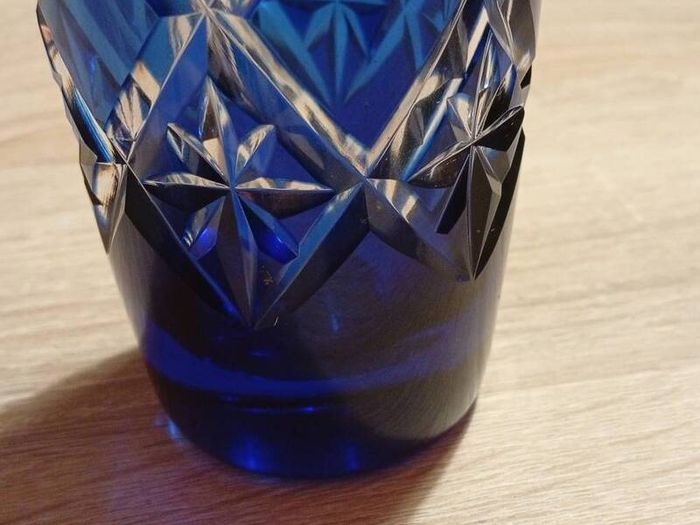 Luxury Japanese Edo Kiriko Bud Vase