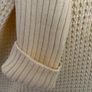 Delightful Lemon Sloppy Joe jumper with shiny motif Image 4